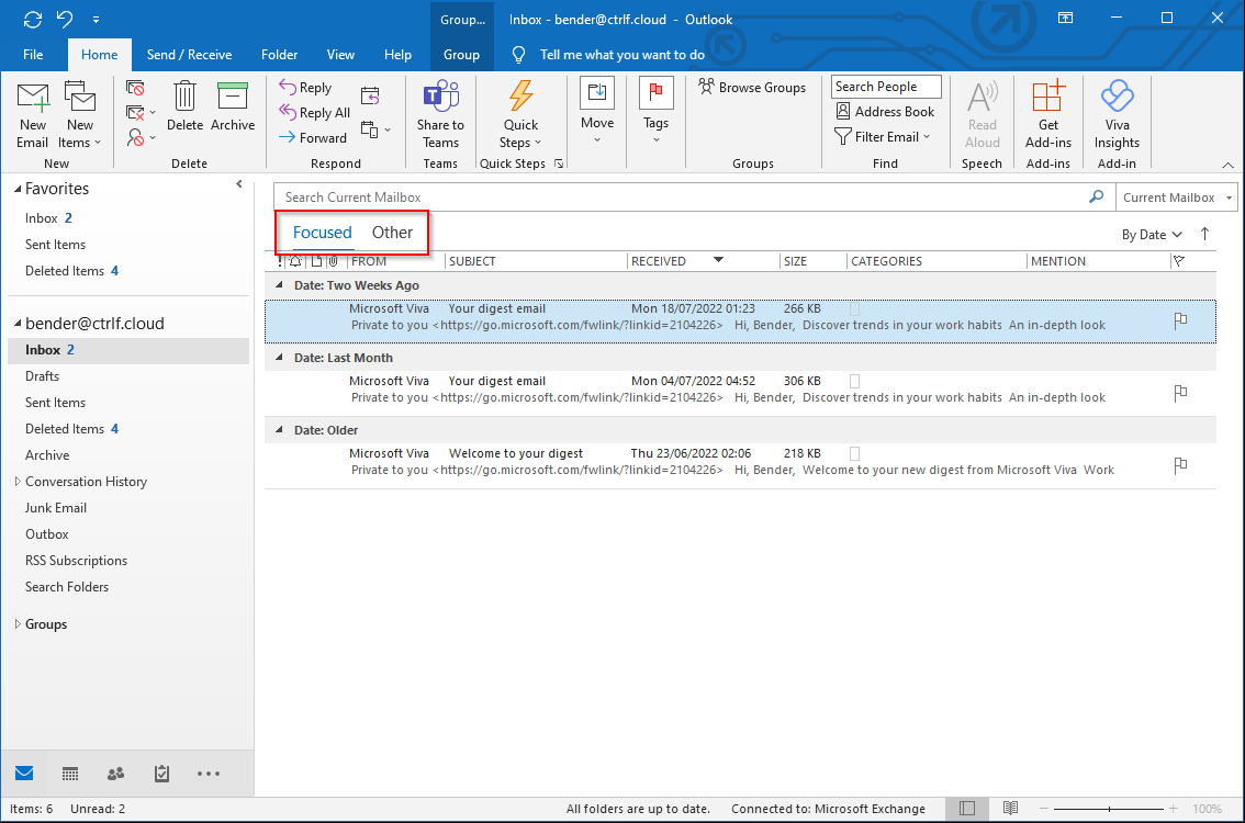 Turn Off Outlook Focused Inbox For All Users In Office 365 Using