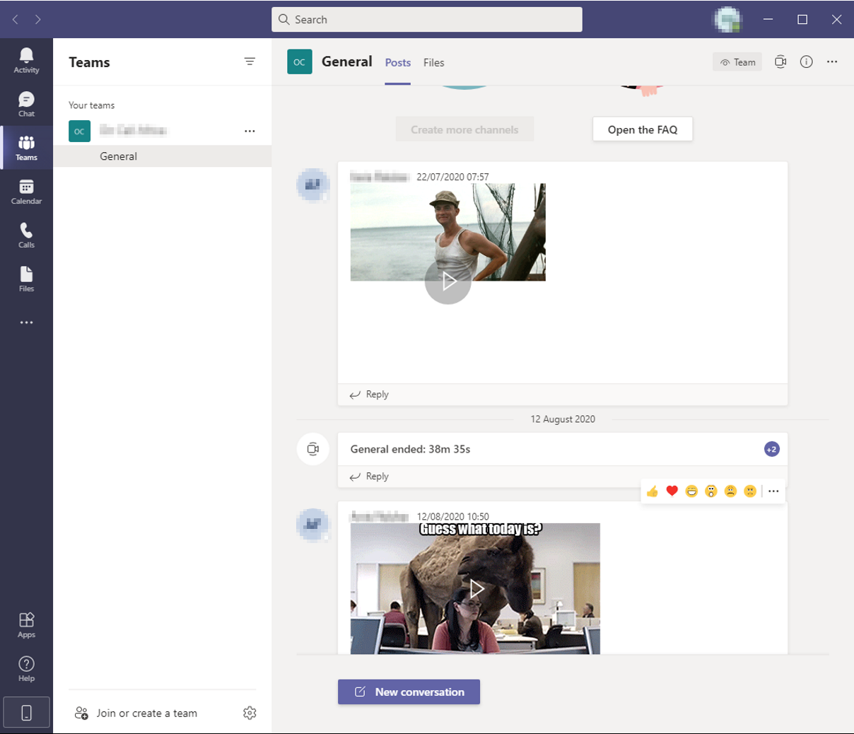 Permanently delete Microsoft Teams chat history using a retention